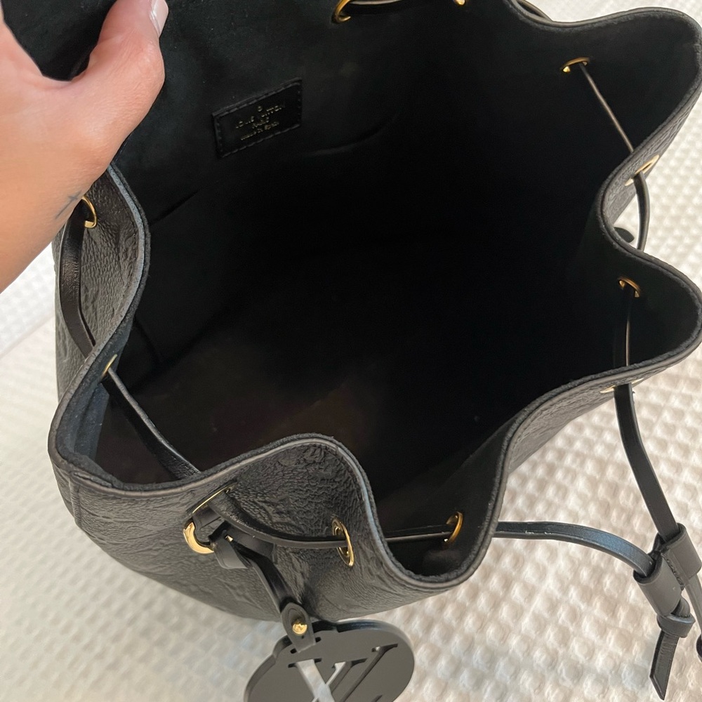 LOUIS VUITTON Empreinte Montsouris NM Backpack Black DISCONTINUED - Picture 13 of 16